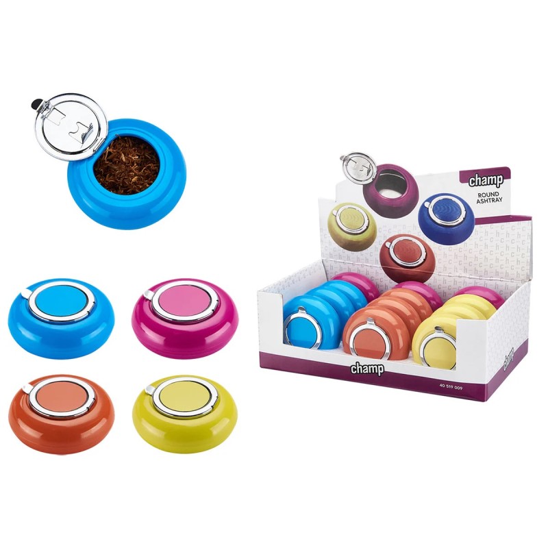 Polyflame 40519009 - Portacenere Color Tascabile Conf.12 pz