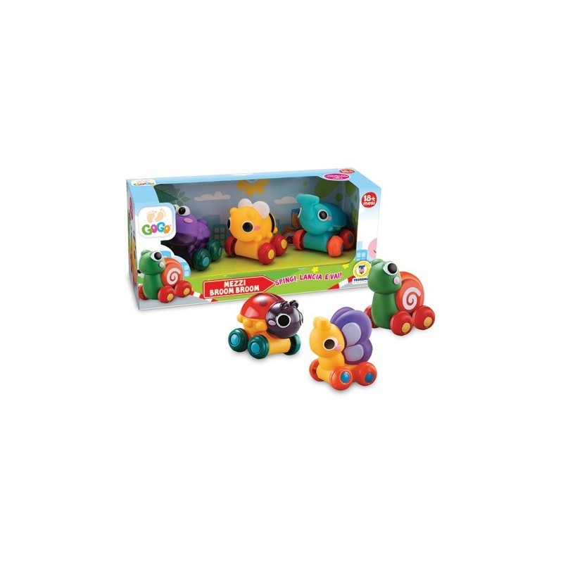 Teorema 81030 - Animaletti Brum Brum 3 pz