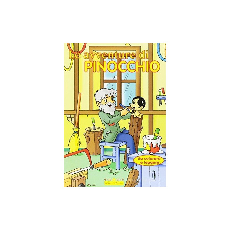 Editrice Hedison 0563 - Album da Colorare Le Avventure di Pinocchio