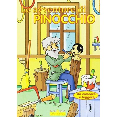 Editrice Hedison 0563 - Album da Colorare Le Avventure di Pinocchio