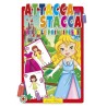 Editrice Hedison 7104 - Album da Colorare Attacca Stacca Principesse