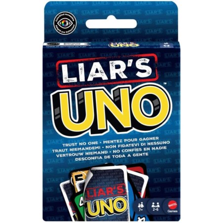 Mattel JLH43 - Gioco Uno Liar's