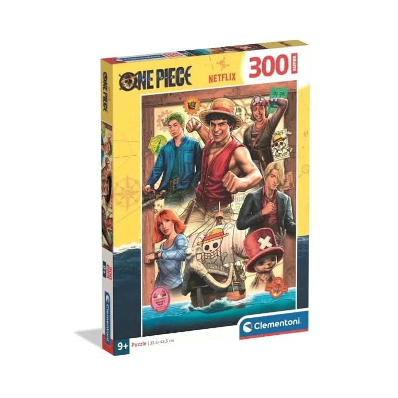 Clementoni 21757 - Puzzle 300 Pezzi - One Piece
