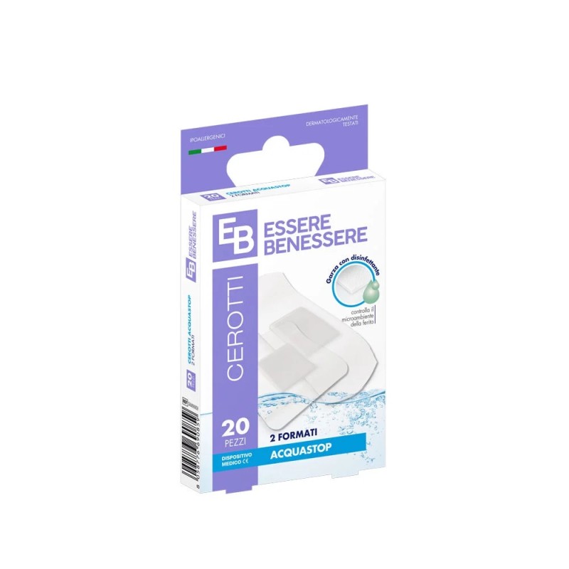 Essere Benessere 208051 - Cerotti Acquastop 20 pz