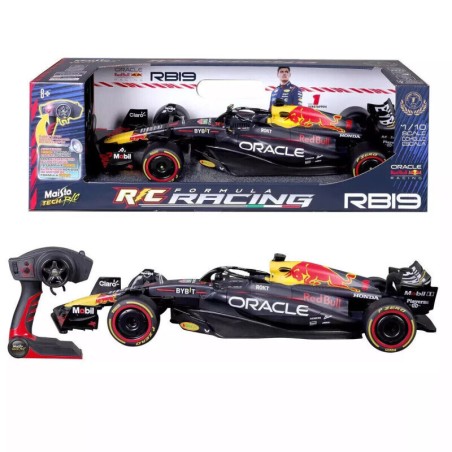 Maisto 82358 - F1 Red Bull RB19 Max Verstappen 2.4ghz Radiocomandata Scala 1:24