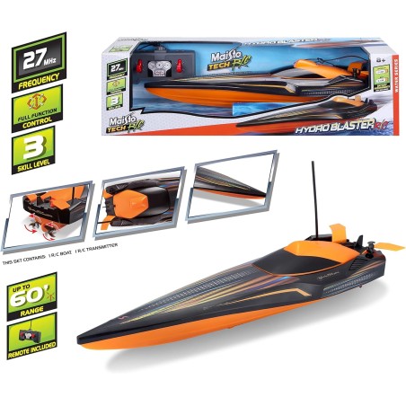 Maisto 82763 - Hydroblaster Motoscafo Radiocomandato Speed Boat 2.4GHZ