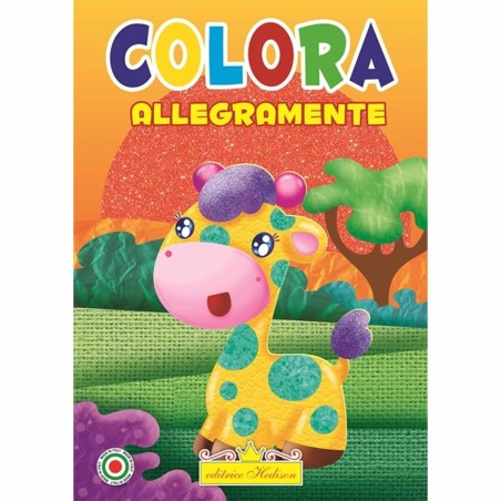 Editrice Hedison 3004 - Album da Colorare Colora Allegramente