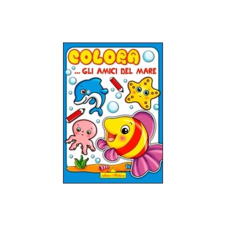 Editrice Hedison 7067 - Album da Colorare Amici del Mare