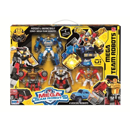 Rstoys 12387 - Mega Team Trasformer 4 Veicoli