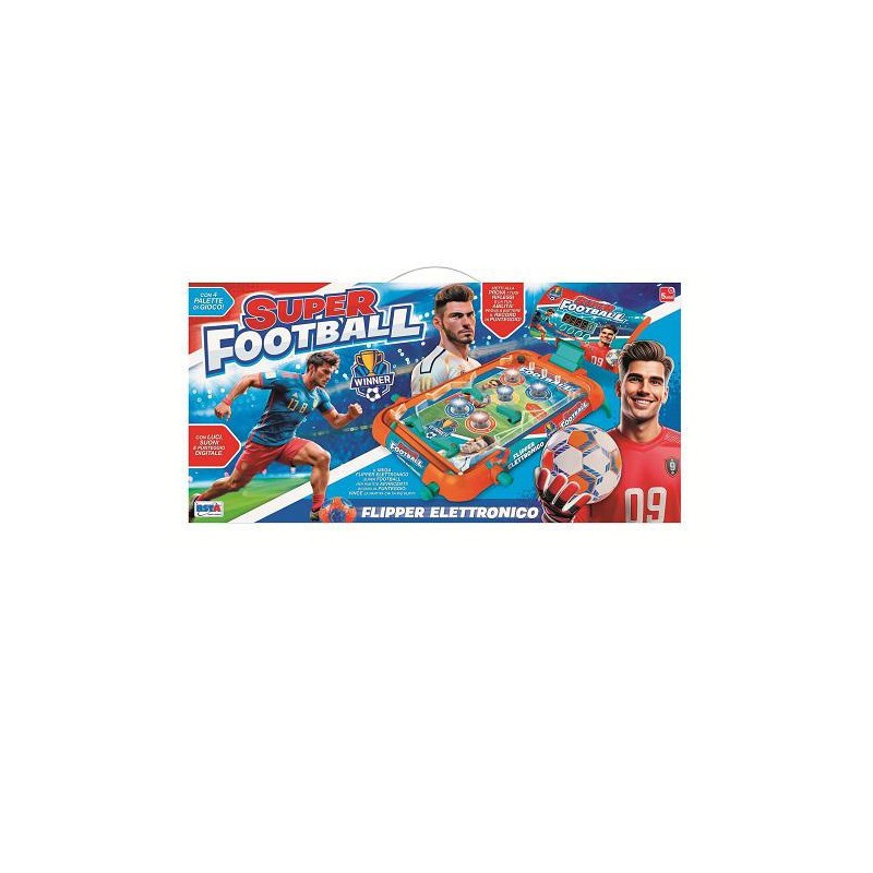 Rstoys 12376 - Gioco Flipper Elettronico Super Football