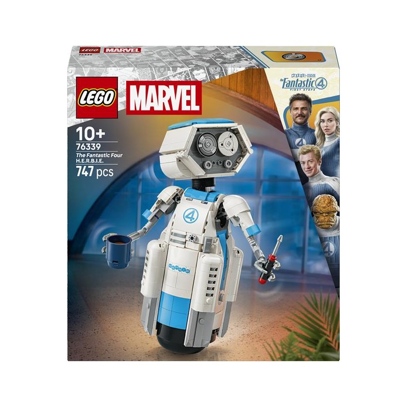 Lego 76339 - Marvel Super Heroes - I Fantastici Quattro H.E.R.B.I.E