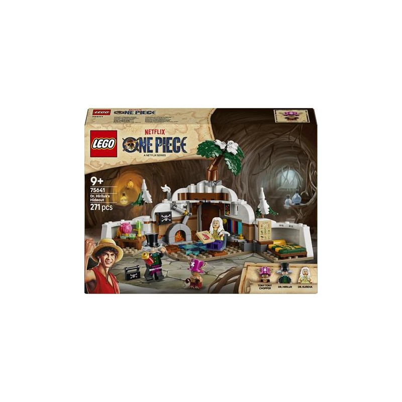 Lego 75641 - One Piece - Il Nascondiglio del Dottor Hillk