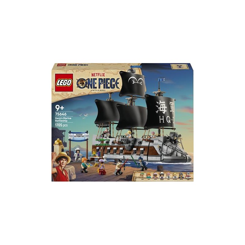 Lego 75646 - One Piece - La Nave da Guerra di Garp