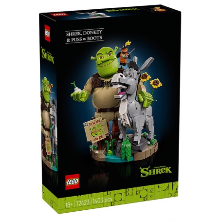 Lego 72423 - Shrek Ciuchino e Gatto con Gli Stivali