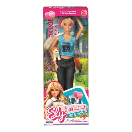 Rstoys 12359 - Bambola Ely Sportwear Ass