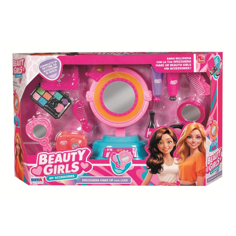 Rstoys 12325 - Playset Specchiera Make up con Luce