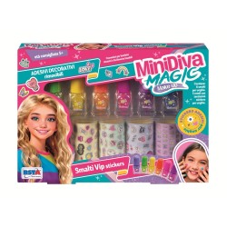 Rstoys 12365 - Minidiva Set Make-up Smalti e Stickers
