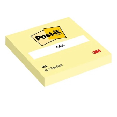 Post-It 654 - Post-It Giallo 76 x 76 Conf.12 pz