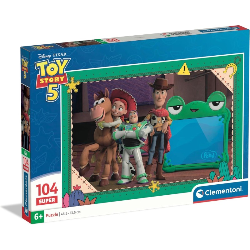 Clementoni 28103 - Puzzle 104 Pezzi - Toy Story 5