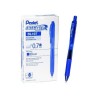 Pentel 100681 - Energel Penna Roller a Scatto 0,7mm Inchiostro Gel Blu 12 pz