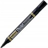 Pentel 7140 - Marcatore Permanent Punta Tonda Nero Conf.12 pz
