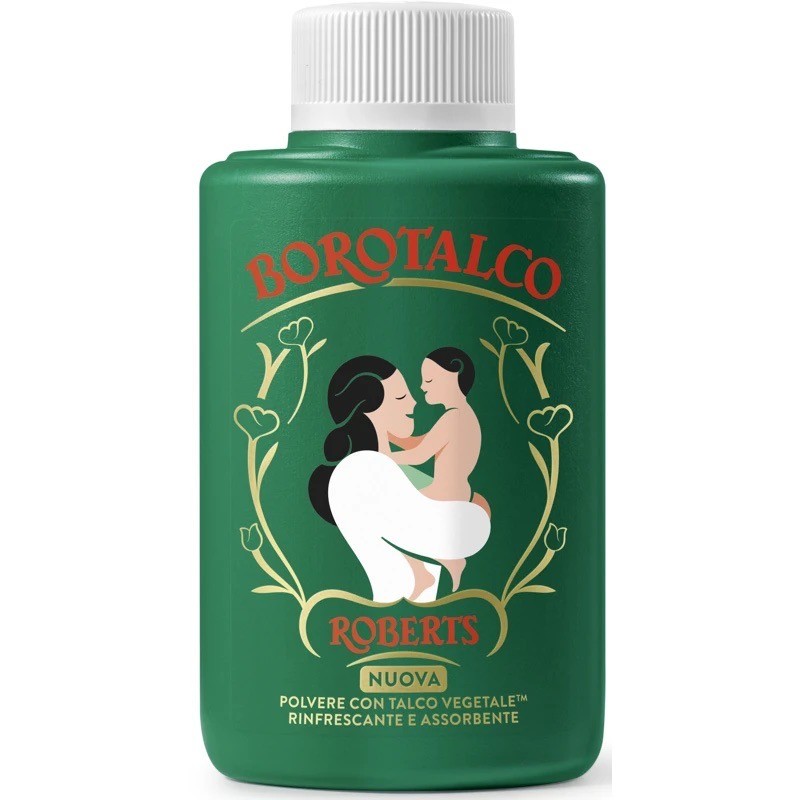 Borotalco 8289 - Talco Vegetale Barattolo 140 g