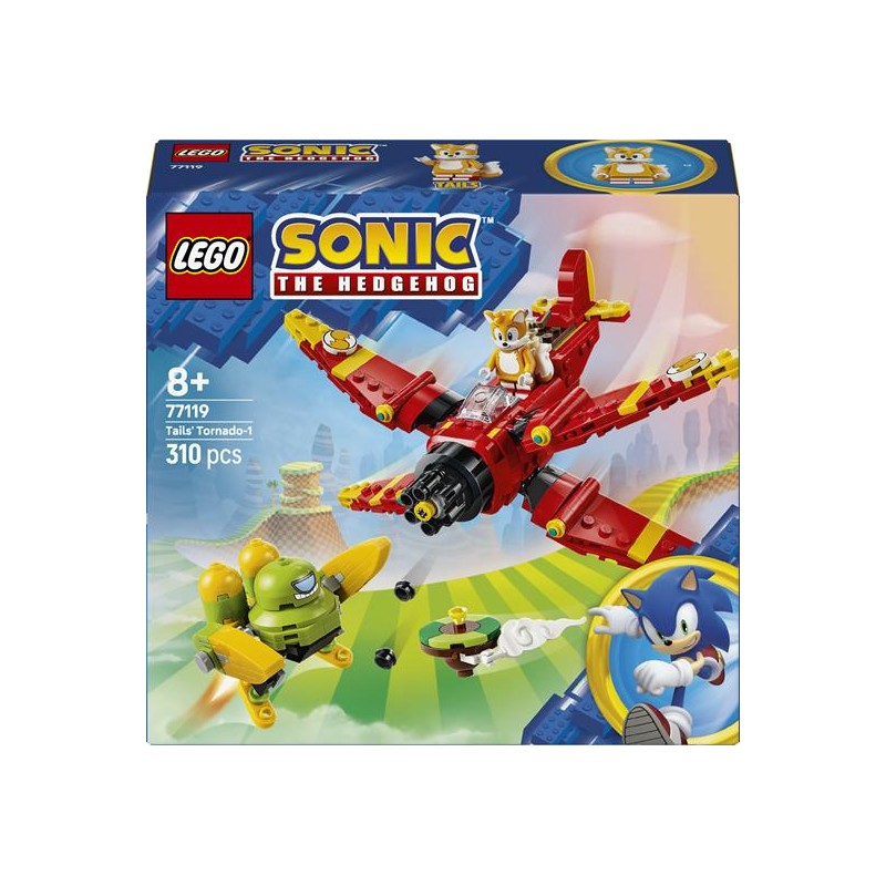 Lego 77119 - Sonic  - Tornado-1 di Tails