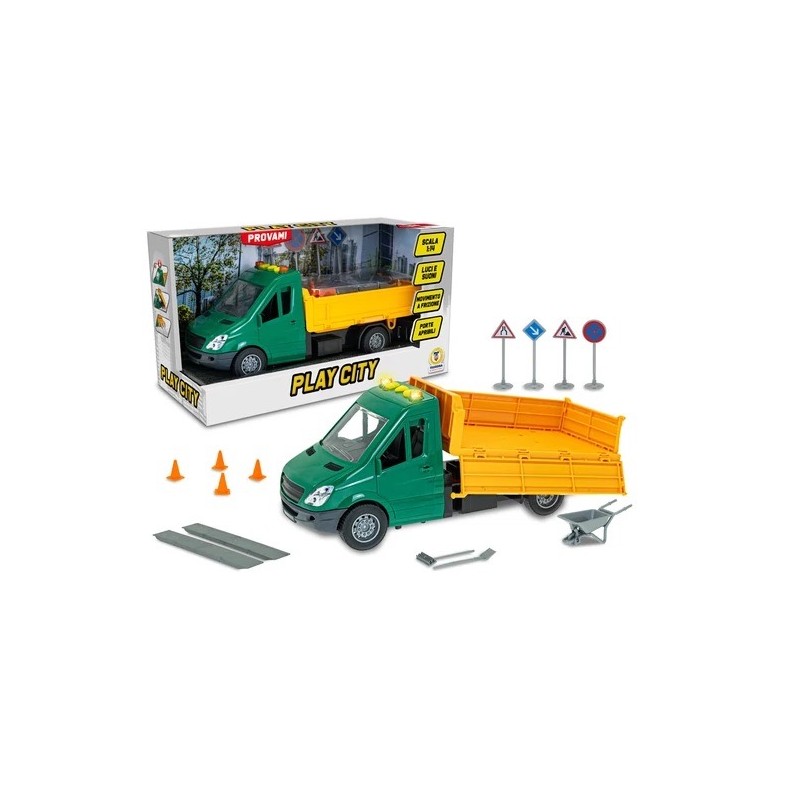 Teorema 80543 - Teo's Camion Stradali Scala 1:14 Luci e Suoni