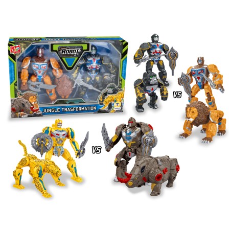 Teorema 81017 - Animali Trasformer Set 2 pz