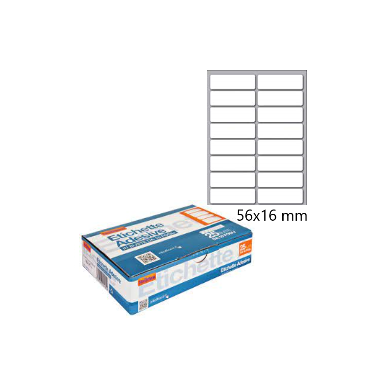 Ans 95 - Busta Etichette Adesive 56x16mm