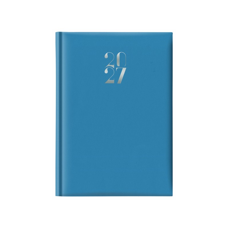 Notabene 9296 - Agenda 2027 Settimanale Egadi Copertina Gommata 17 x 24 cm Azzurro