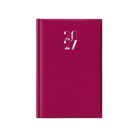Notabene 9329 - Agenda 2027 Giornaliera Egadi Copertina Gommata 11 x 16,5 cm Rubino