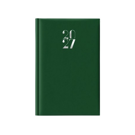 Notabene 9330 - Agenda 2027 Giornaliera Egadi Copertina Gommata 11 x 16,5 cm Verdone