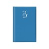 Notabene 9332 - Agenda 2027 Giornaliera Egadi Copertina Gommata 11 x 16,5 cm Azzurra