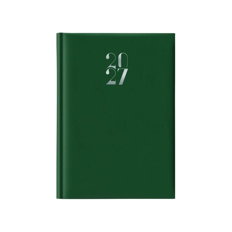 Notabene 9353 - Agenda 2027 Giornaliera Egadi Copertina Gommata 14,5 x 20,5 cm Verdone