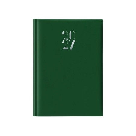 Notabene 9353 - Agenda 2027 Giornaliera Egadi Copertina Gommata 14,5 x 20,5 cm Verdone