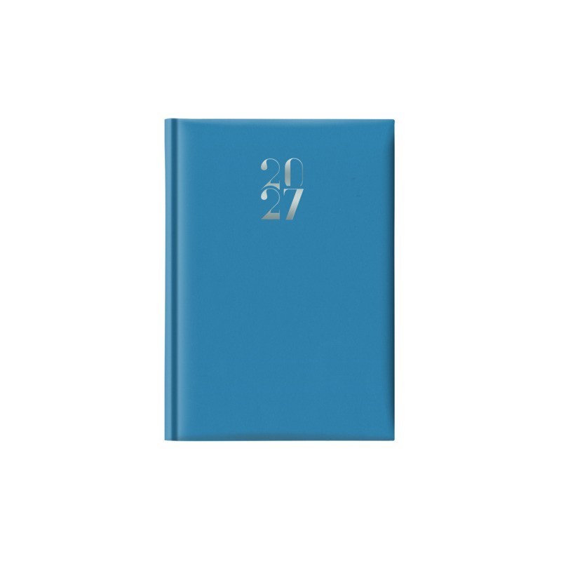 Notabene 9414 - Agenda 2027 Giornaliera Egadi Copertina Gommata 21 x 29 cm Azzurra