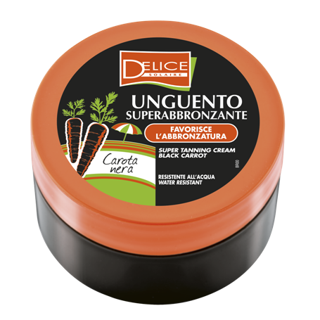 Delice 5970 - Unguento Super Abbronzante Alla Carota Nera Vaso 150 ml