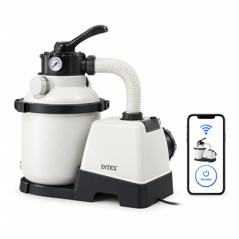 Intex 26654 - Pompa a Sabbia SX1500 con Wifi