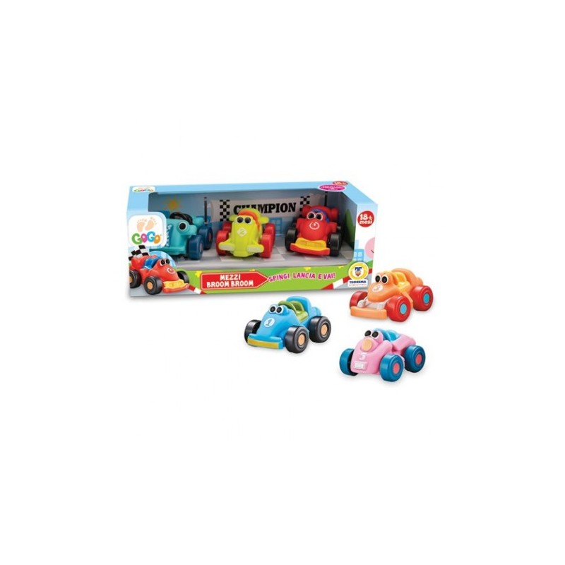 Teorema 81031 - Brum Brum Car Racing 3 pz