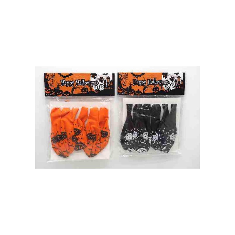 Ciao S0028 - Busta 6 Palloncini Halloween