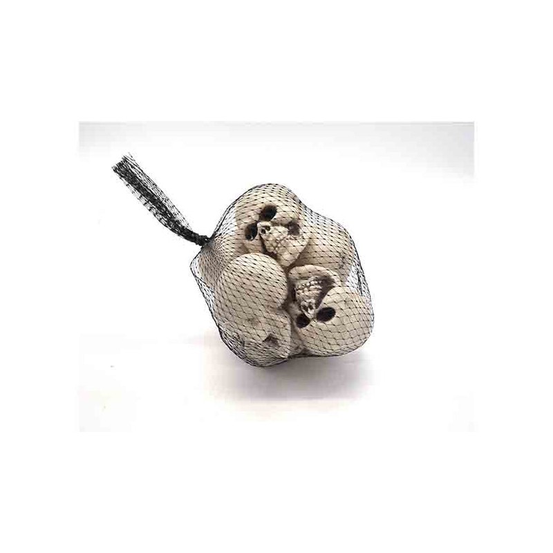 Ciao S0022 - Sacchetto con 8 Teschi 5 x 4 x 2.5 cm