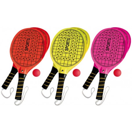 Rstoys 2900 - Racchettoni Sports Legno Traforato