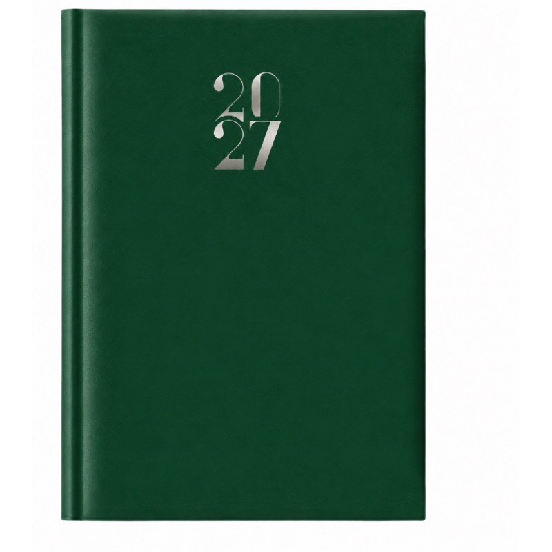 Notabene 9398 - Agenda 2027 Giornaliera Egadi Copertina Gommata 17 x 24 cm Verdone