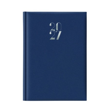Notabene 9387 - Agenda 2027 Giornaliera Egadi Copertina Gommata 14,5 x 20,5 cm Blu