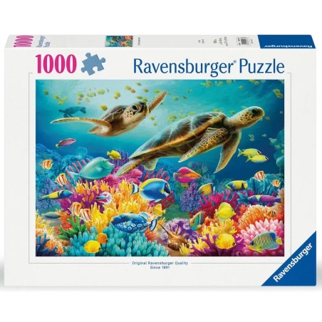 Ravensburger 577 - Puzzle 1000 Pezzi - Mondo Blu Sottomarino