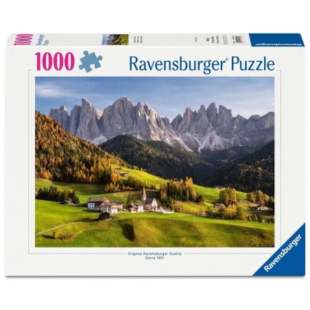 Ravensburger 1749 - Puzzle 1000 Pezzi - Dolomiti in Autunno