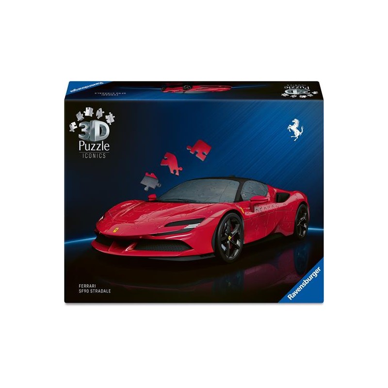 Ravensburger 8041 - 3D Puzzle - Iconics Ferrari SF90 Stradale