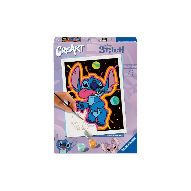 Ravensburger 23193 - CreArt - Stitch Perso nello Spazio