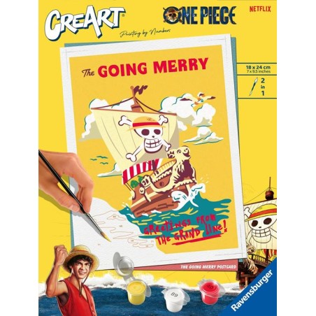 Ravensburger 23195 - CreArt - La Going Merry di One Piece